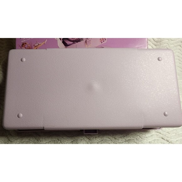 RareNIB Vintage 80s CABOODLES MakeUpCosmeticStorage PURPLE w/Tray &Orig BOX Vhtf - Picture 11 of 12